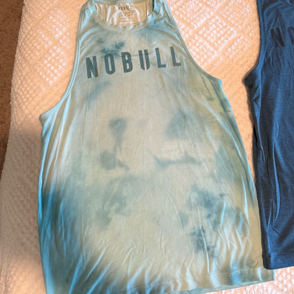 NOBULL Tank Tops - tie dye